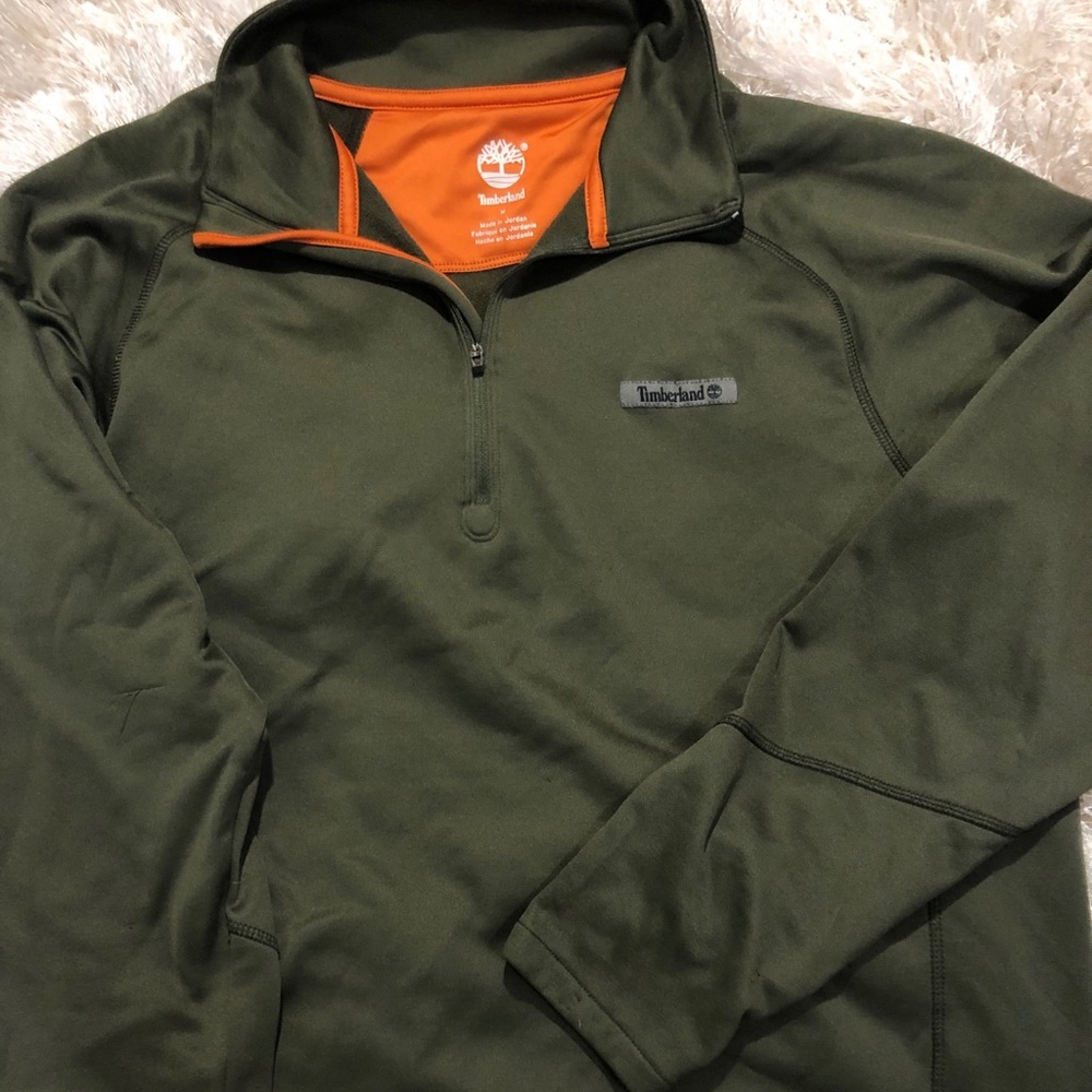 Olive Green Timberland Sweater